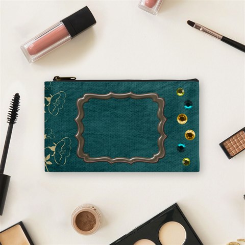 Small Cosmetic Bag By Kathi Bothwell Front