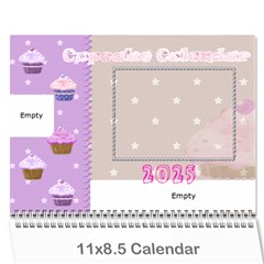 2025 Cupcake Calendar starting in February - Wall Calendar 11 x 8.5 (12-Months) 2025 Cupcake Calendar starting in February - Wall Calendar 11 x 8.5 (12-Months)