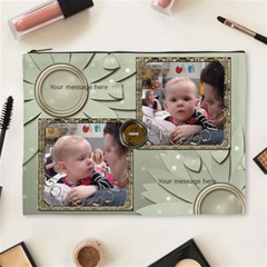 Gold cosmetic bag xl - Cosmetic Bag (XL)