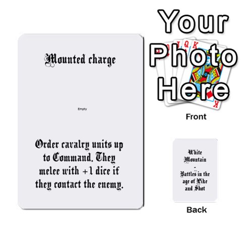 King White Mountain Ecw Cards By Andrew Adey Front - DiamondK