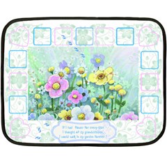 Flower Mini Blanket (4 styles) - 35 x27 Fleece Blanket (Mini) Flower Mini Blanket (4 styles) - 35 x27 Fleece Blanket (Mini)