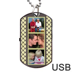 6 Frame Dog Tag Usb 2 (2 Sided)