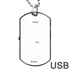 Little Princess Dog Tag Usb Flash (2 Sides)