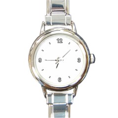 watch - Round Italian Charm Watch