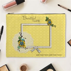 XL Cosmetic Bag: Beautiful Life - Cosmetic Bag (XL)
