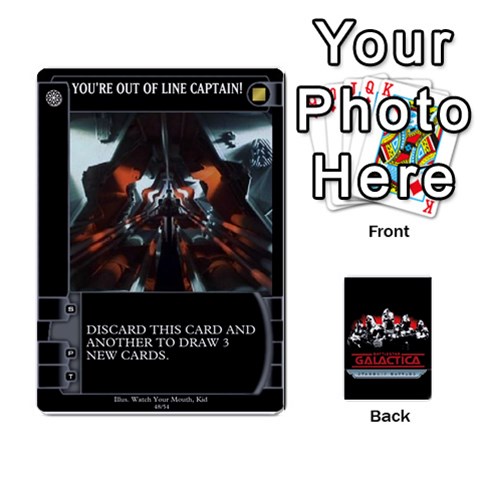 Bsg Ssb Command Cards By Michael Front - Spade2