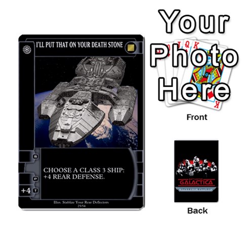 Bsg Ssb Command Cards By Michael Front - Diamond2