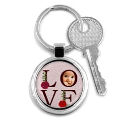 love - Key Chain (Round)
