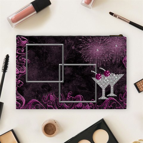 Party Time Large Cosmetic Bag By Deborah Back