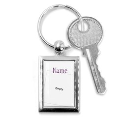Purple Cupcake Keyring