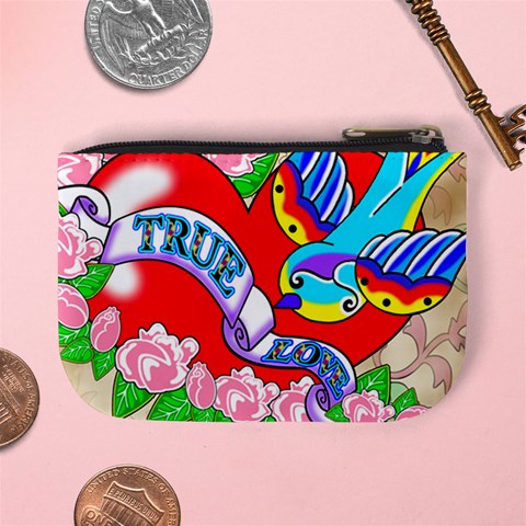Love Mini Coin Purse By Chaido Back