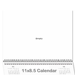 2012 - Wall Calendar 11  x 8.5  (18 Months)