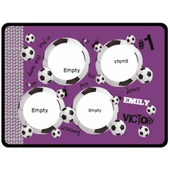 blanket - shadow babies - 80  x 56  Fleece Blanket (Large)