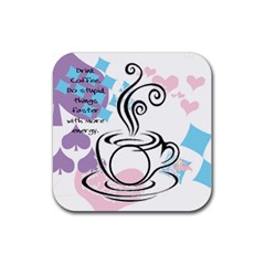 Coffee Coaster - Rubber Coaster (Square) Coffee Coaster - Rubber Coaster (Square)