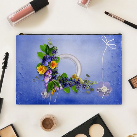 Spring Cosmetic Bag (l) By Elena Petrova Front