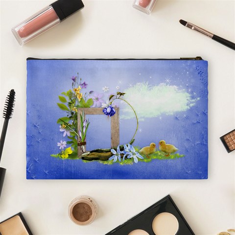 Spring Cosmetic Bag (l) By Elena Petrova Back