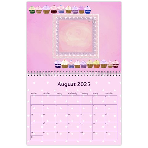 2025 Cupcake Calendar March By Claire Mcallen Aug 2025