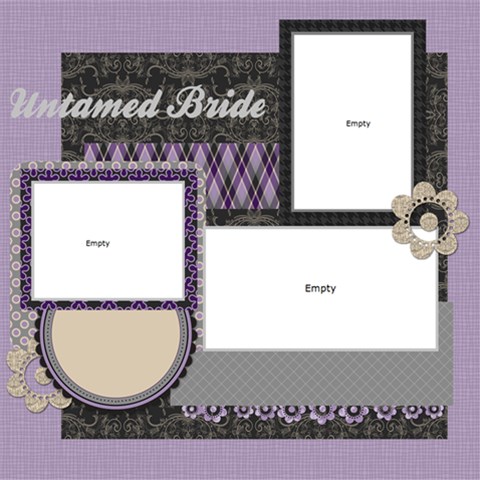 Wedding Scrapbook By Karalee 12 x12  Scrapbook Page - 14