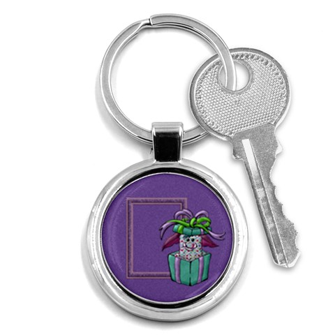Monster Party Key Chain By Lisa Minor Front