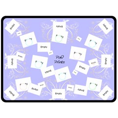 Paw Prints Blue Xl Blanket