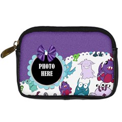 Monster Party Camera Case 1 - Digital Camera Leather Case Monster Party Camera Case 1 - Digital Camera Leather Case