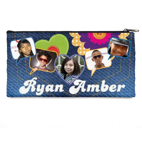 Mb Pencil Case By Diana P Back