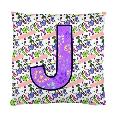 J Pillow 1side By Diana P Front