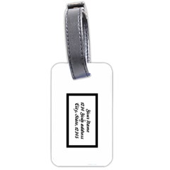 St Patrick s Day Irish luggage tag - Luggage Tag (two sides)