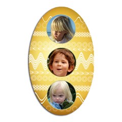Diet Easter Magnet Gold