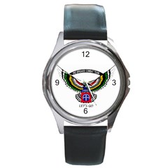 Round Metal Watch
