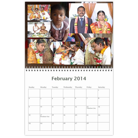 Calendersruthi By Soujanya Feb 2014