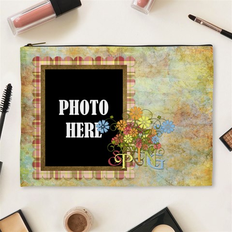 Primavera Xl Cosmetic Bag 1 By Lisa Minor Front