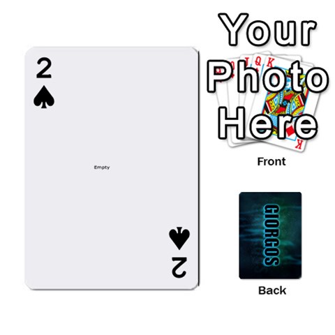 Giorgos Cards By Marka20300 Front - Spade2