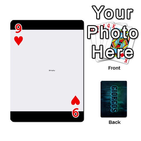Giorgos Cards By Marka20300 Front - Heart9