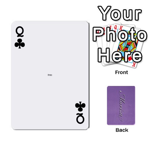 Queen Mariza Cards By Marka20300 Front - ClubQ