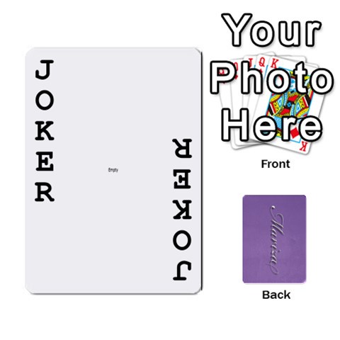 Mariza Cards By Marka20300 Front - Joker1