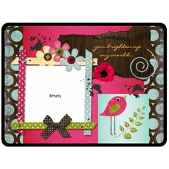 Grandma Blanket - 80  x 56  Fleece Blanket (Large)
