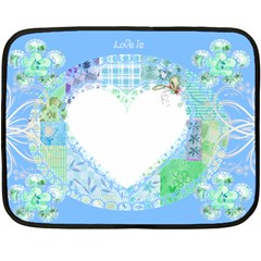 Love is Mini Blanket - 35 x27  Fleece Blanket (Mini)