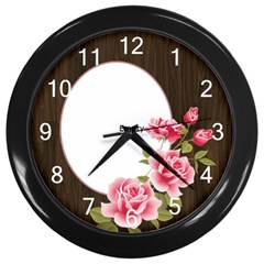 Country Rose Clock