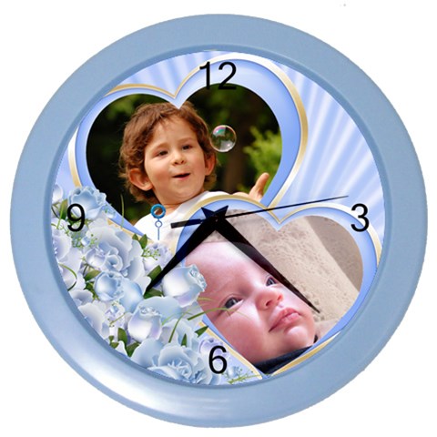 Our Prince Wall Clock By Deborah Front