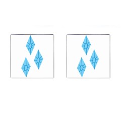 Rarity Cutie Mark cufflinks - Cufflinks (Square)