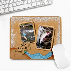 Gone Fishing Large Mousepad2 Gone Fishing Large Mousepad2