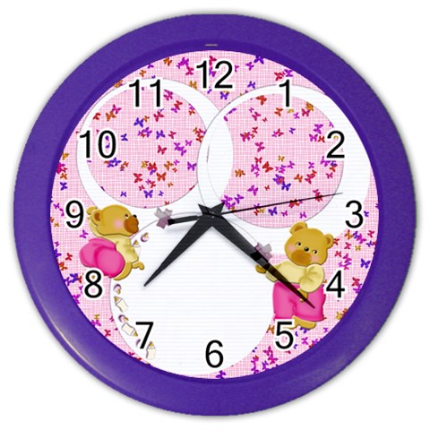 Girl Clock By Zornitza Front