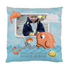 Gone Fishing Cushion Case 1 -side - Standard Cushion Case (One Side) Gone Fishing Cushion Case 1 -side - Standard Cushion Case (One Side)
