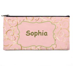 Name and Photo Pink Pencil Case