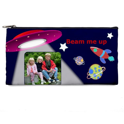Space Pencil Case By Deborah Front