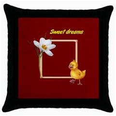 sweet dreams pillow (5 styles) - Throw Pillow Case (Black) sweet dreams pillow (5 styles) - Throw Pillow Case (Black)