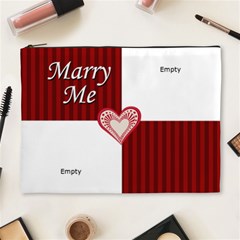 marry me - Cosmetic Bag (XL)