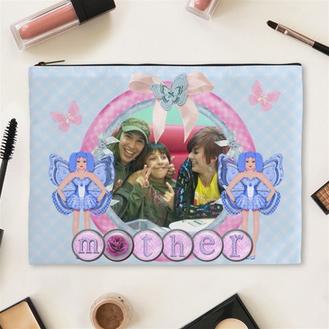 Mother Cosmetic Bag By Claire Mcallen Front