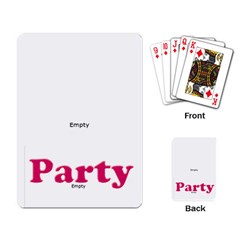 SHANNON/JAYMIE CARDS - Playing Cards Single Design (Rectangle)